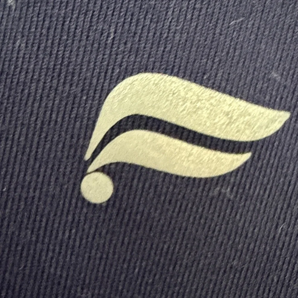 Deep Blue Fabletics Athletic Leggings Pureluxe Side Pockets size Large/XL